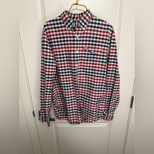 Brooks Brothers Red Fleece Men's Plaid Shirt in size M